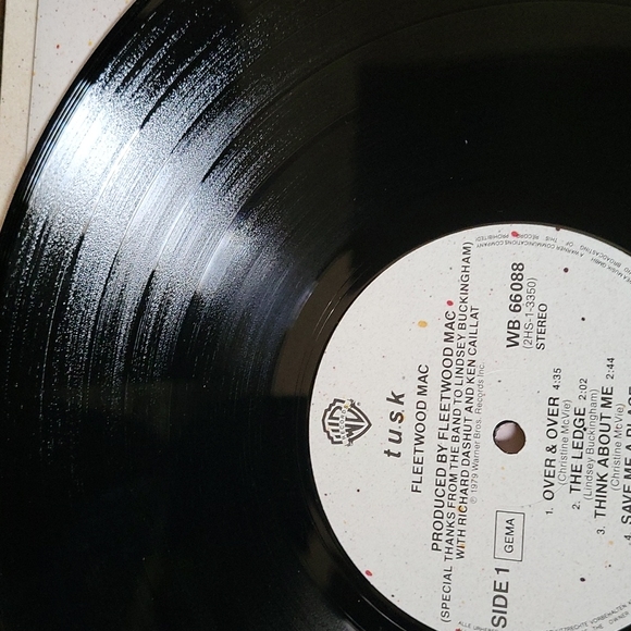 Vintage Fleetwood Mac Tusk Import Germany vinyl record - Picture 8 of 9